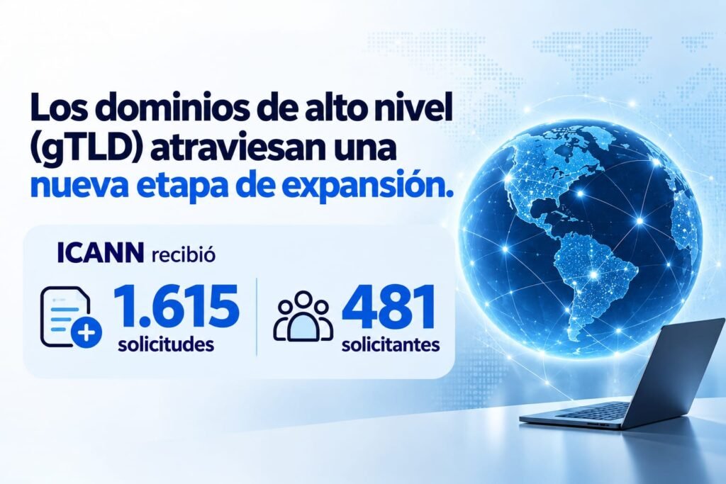 ICANN recibió 1.615 solicitudes para ampliar el universo de dominios de Internet